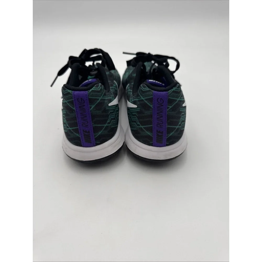 Nike Flex Experience RN 5 Women's 9.5 Running Shoes Black White Green 844673-001